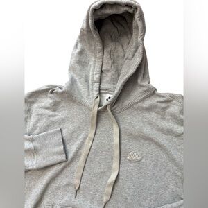 Nike Men’s Heavy Duty Gray Hoodie Size XL Nike Swoosh‎ Logo Check
